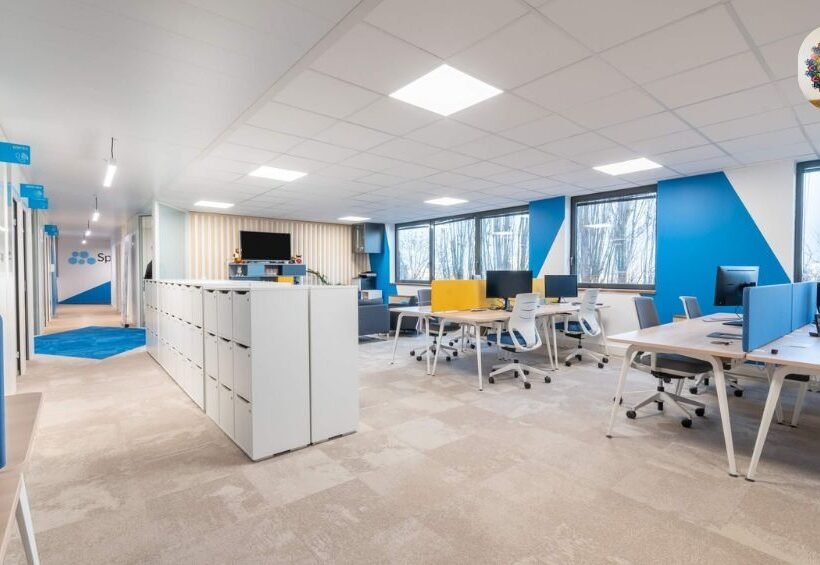 Modern coworking office space in Nehru Place