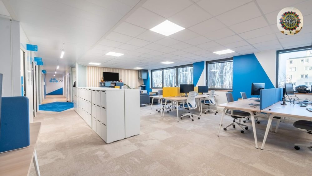 Modern coworking office space in Nehru Place